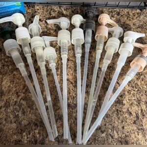 Pureology, Nexus & Paul Mitchell liter bottle pumps lot of 10
